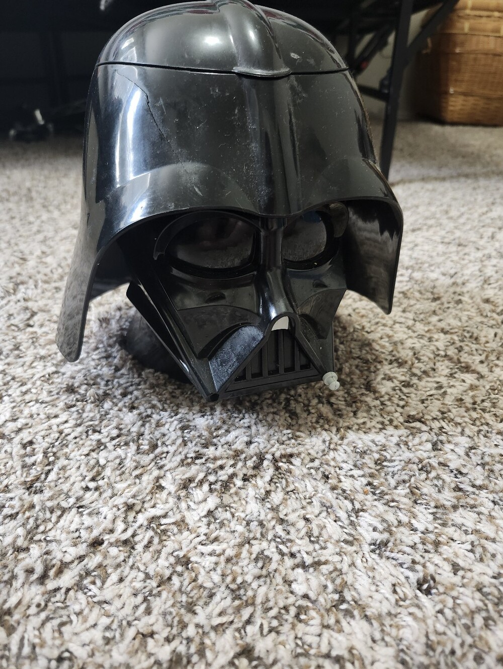 Star Wars Black Darth Vader Helmet Sound Effect Cookie Jar